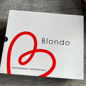 Blondo Samara womens waterproof suede, size 7 dark taupe